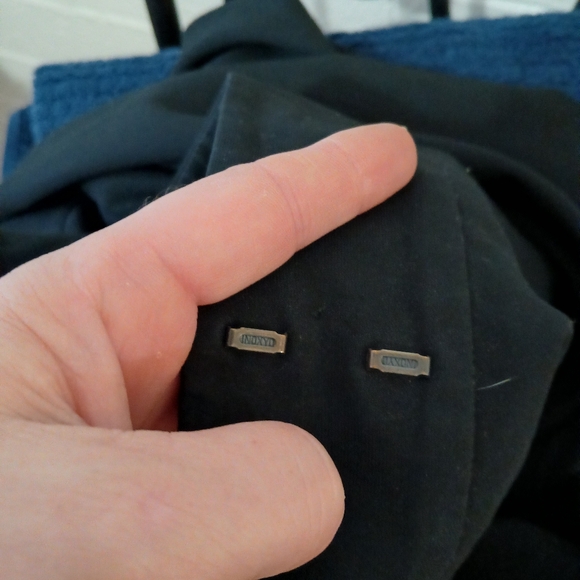 'S Max Mara Design for Easy Living Wide Leg Trousers. Black - Picture 9 of 14